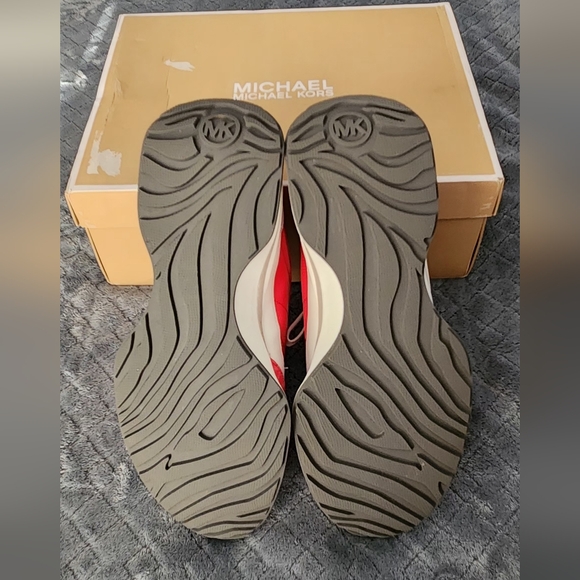 Michael Kors Women's Red Sneakers - Picture 8 of 12